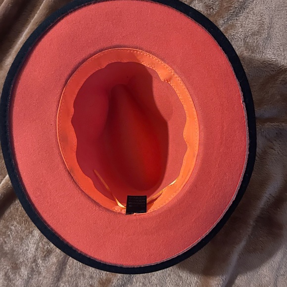 Orange and Black Fedora - Picture 2 of 2